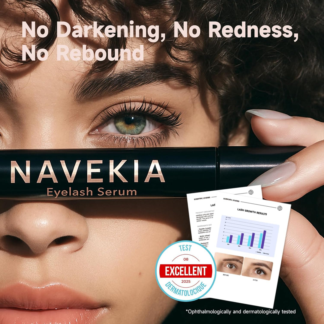 Premium Wimpernserum 2026 – M 3 ml – 2 Schlüsselpeptide + Bioenzym – Für Länge & Dichte – Einfache A