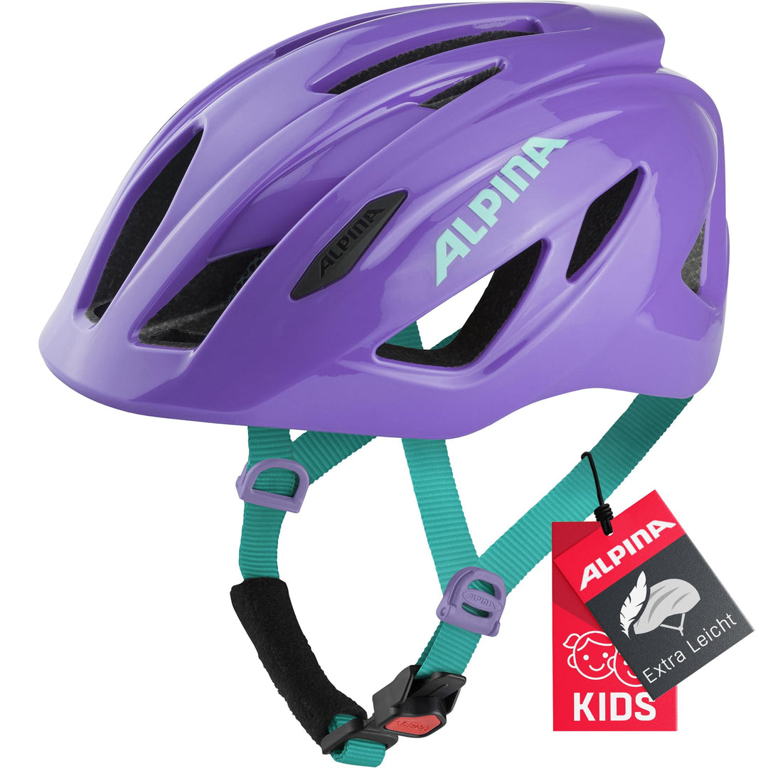 ALPINA PICO - Leichter, Optimal Klimatisierter & Bruchfester Fahrradhelm Mit Fliegennetz Für Kinder