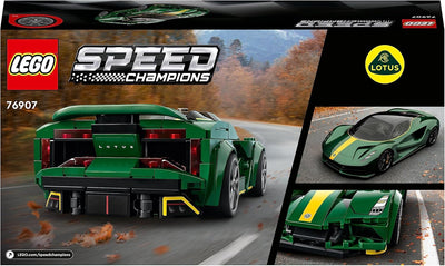 LEGO Speed Champions Lotus Evija, Bausatz für Modellauto, Auto-Spielzeug mit Cockpit für 2 Figuren,