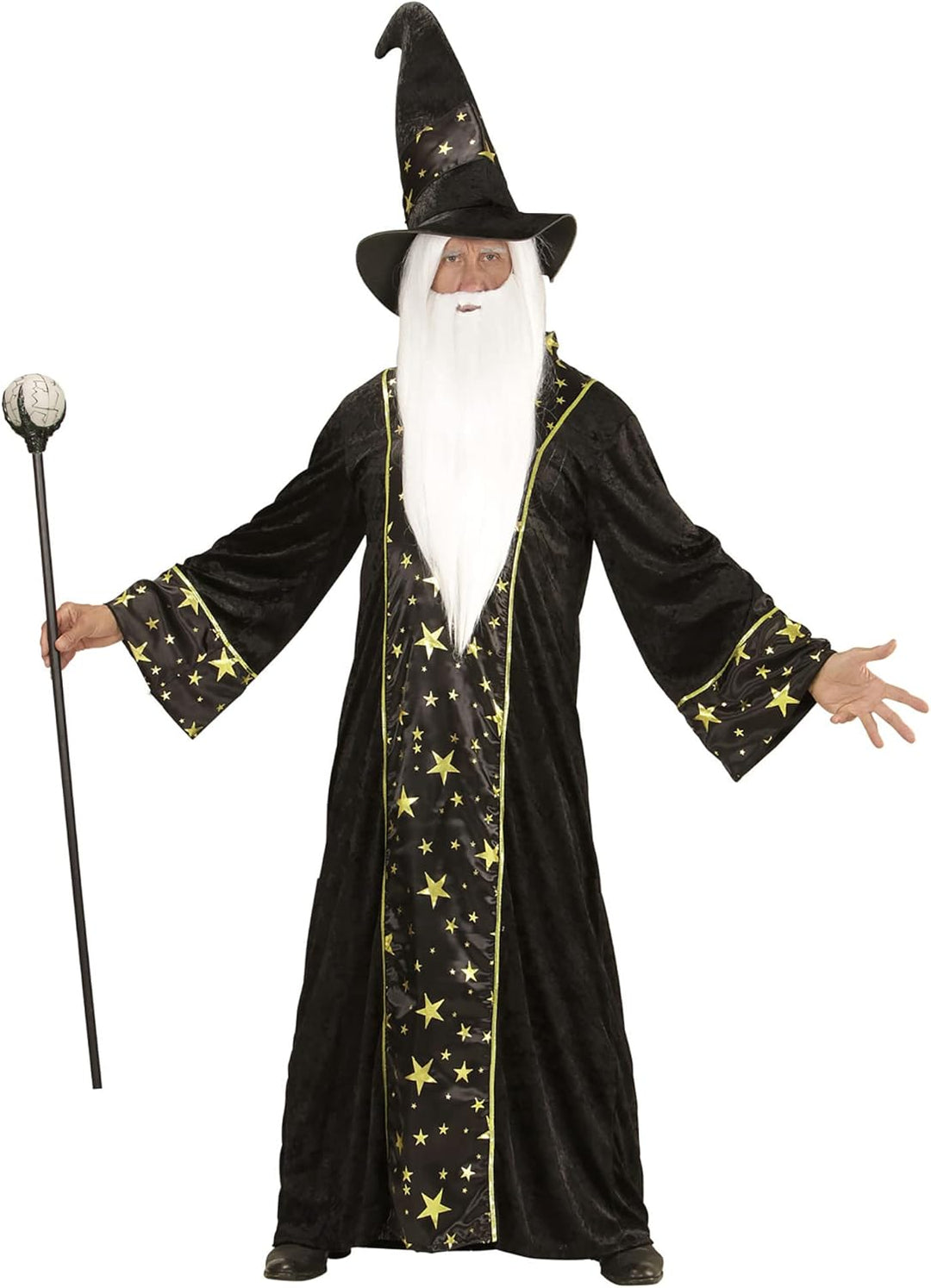 "FANTASY WIZARD" (robe, hat) - (L), L