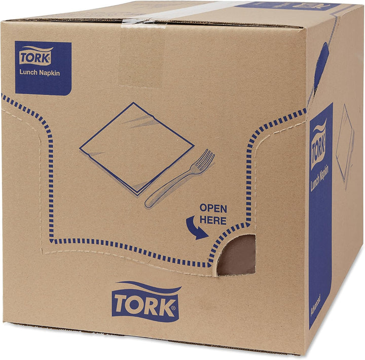 Tork 477208 Lunchservietten Braun / 2-lagige Servietten für kleine Gerichte &amp; Snacks / Advanced Qual