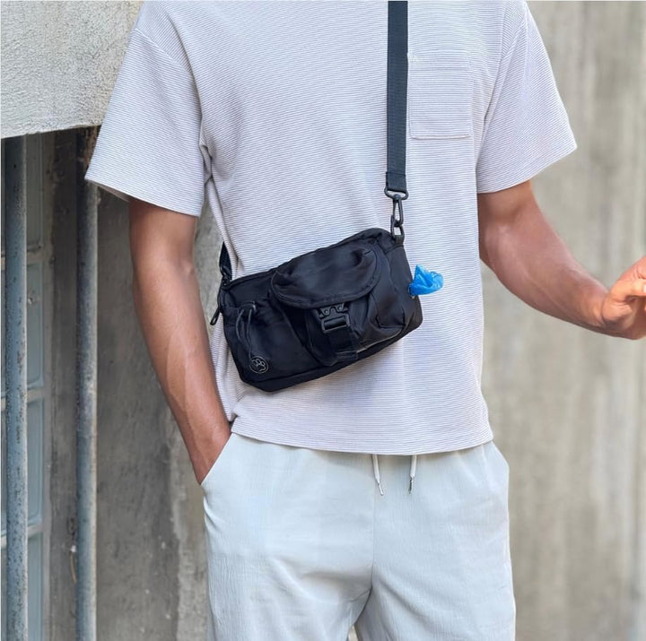 Urban Walk Gassitasche – Stilvolle & praktische Tasche für unterwegs | Stauraum, wasserabweisend, le
