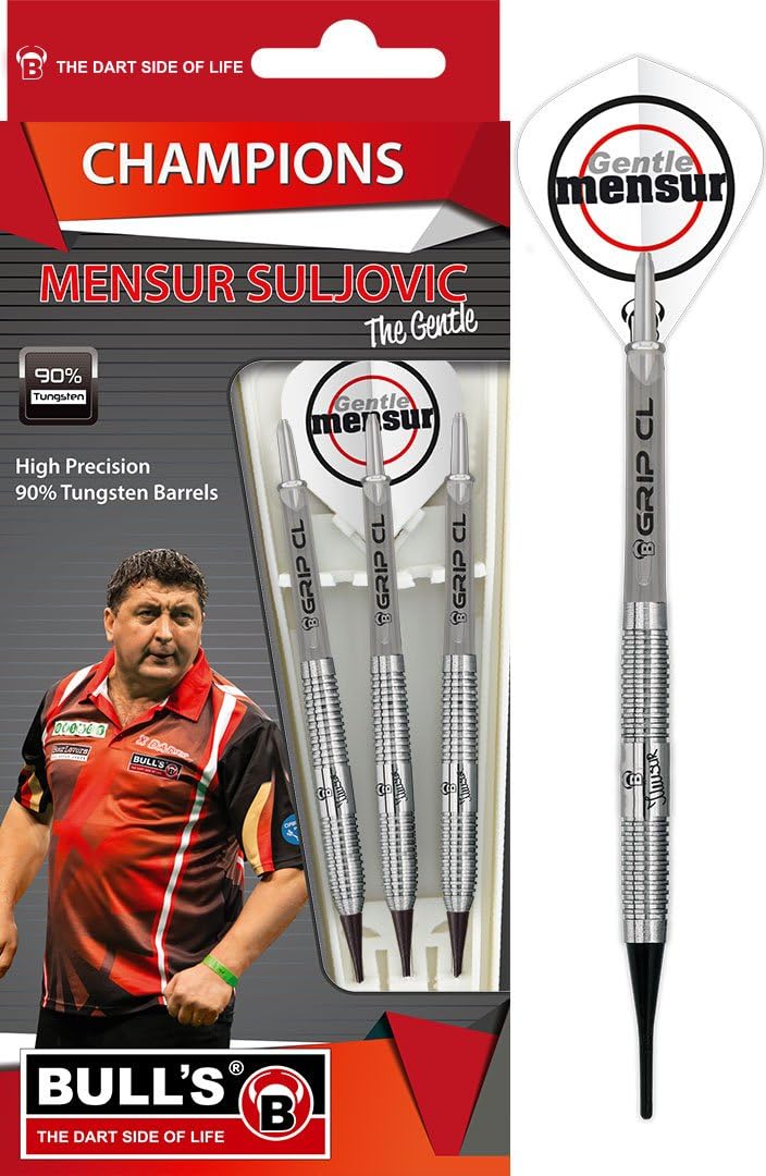Bulls Dart Champions Mensur Suljovic 18g Soft Dart, 18g Soft Dart