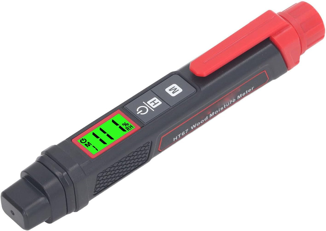 Feuchtigkeitsmesser-Detektor, LCD-Bildschirm, Tragbarer Stift-Pin-Typ, Digitaler Feuchtigkeitstester