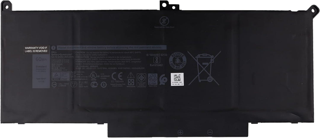 Swark Akku F3YGT Replacement Komplett with Latitude E7280, E7480, E7290, 7380, 7390 7480 7490, Latit