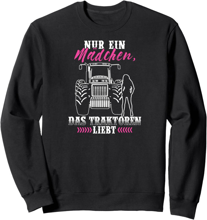 Traktor Landwirt Geschenk Motiv mit Spruch Bauer Agrarstarz Sweatshirt