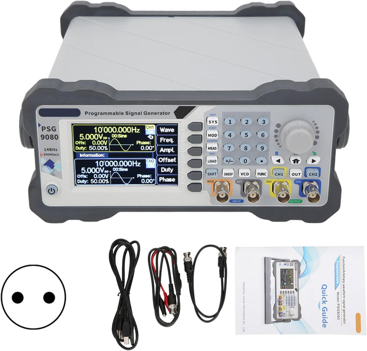 Signalgenerator PSG9080 80 MHz Programmierbarer Zweikanalfunktionsgenerator Generator für Beliebige