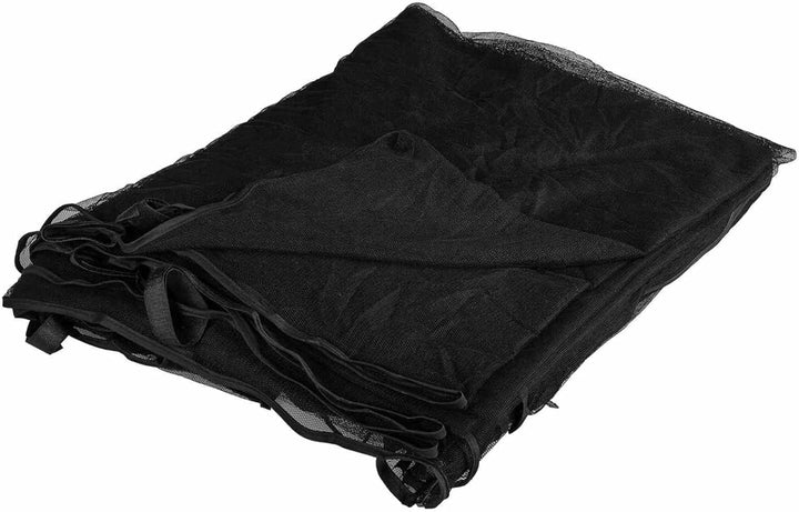 Gecheer Moskitonetz für Pavillon, 220 Mesh Polyester, Reissverschluss, Klettband, 6x3x2 m, für Garte