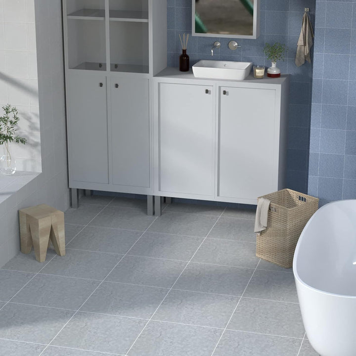 Homease PVC Bodenbelag Selbstklebende Marmoreffekt Vinylboden, Rutschfeste Wasserdichte Schneidbar F