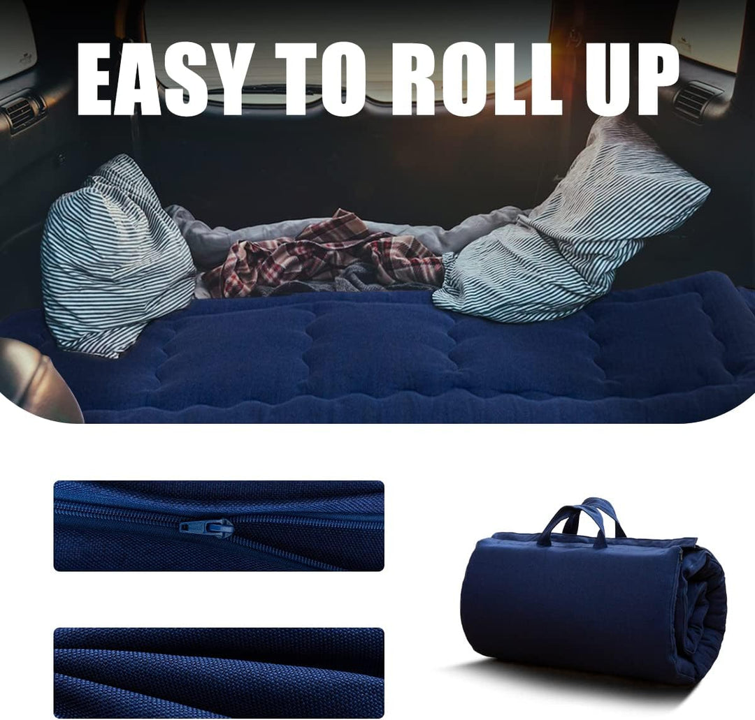 MAXYOYO Tragbarer Faltbarer Futon -Matratze, Hypoallergenischer Stoff Und Speicherschaummatratzenpad