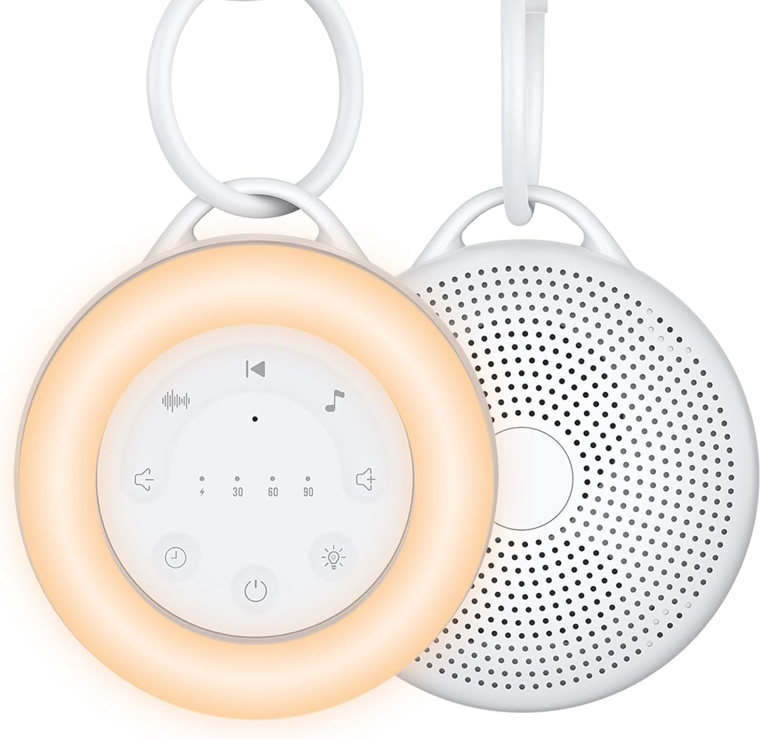 White Noise Machine Einschlafhilfe mit 24 Beruhigende Geräusche Tragbare Weisses Rauschen Maschine 2