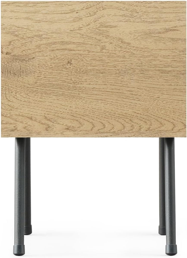 Iris Ohyama, Regal/Kleines Aufbewahrungsmöbel, Set mit 2 Beistellmöbeln, Design, Solide, Büro, Haus