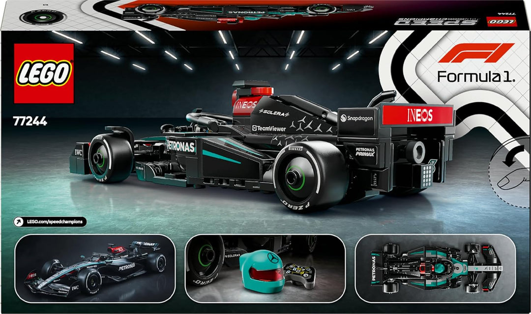 LEGO Speed Champions Mercedes-AMG F1 W15 Rennauto - Spielzeug mit Formel 1 Minifigur - Modell Auto z