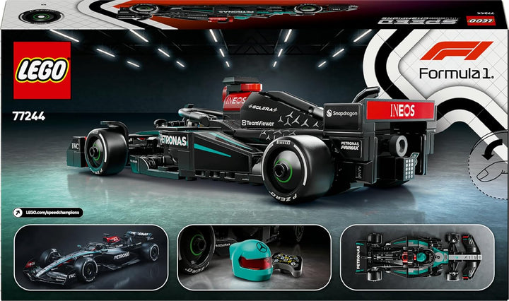 LEGO Speed Champions Mercedes-AMG F1 W15 Rennauto - Spielzeug mit Formel 1 Minifigur - Modell Auto z