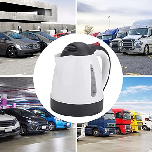 Tragbarer Auto Wasserkocher für LKW, 24V DC, 250W, 1000ml, Reise Zigarettenanzünder, Automatische Ab