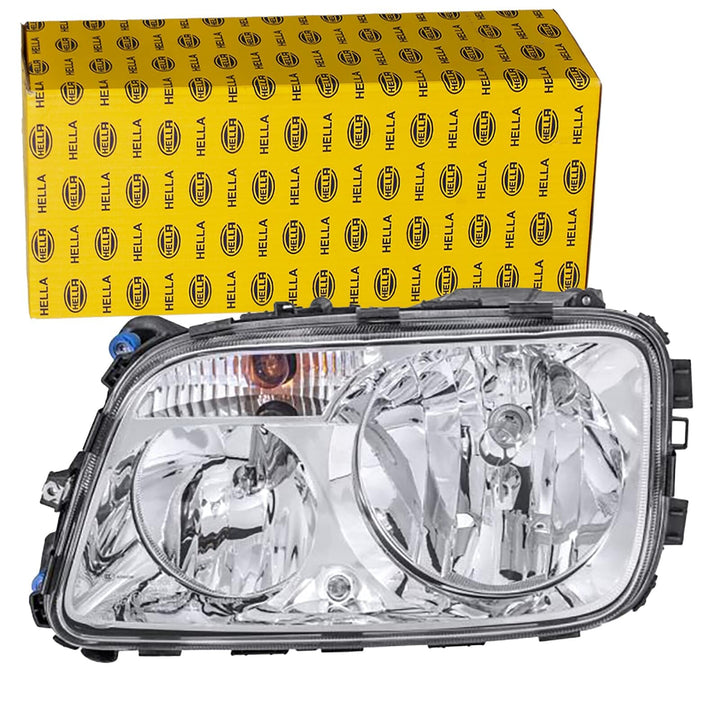 HELLA 1EH 009 513-331 FF/Halogen-Hauptscheinwerfer - links - für u.a. Mercedes-Benz Actros MP3