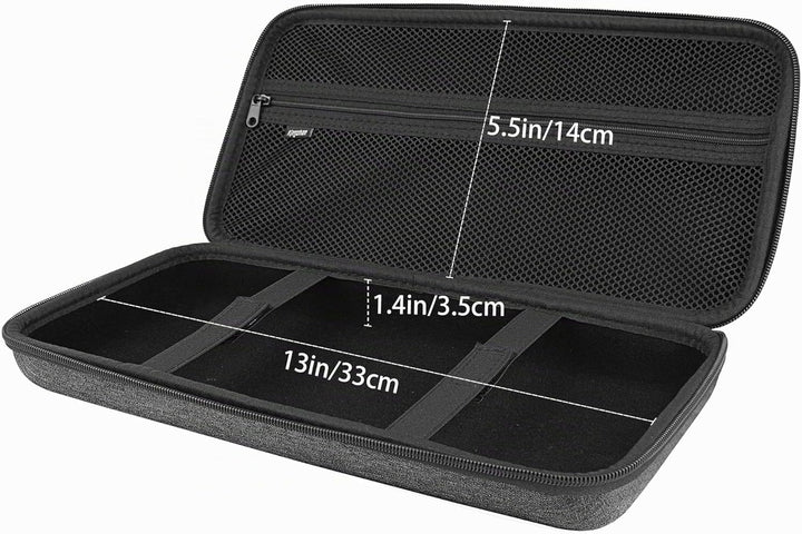 Hard 75% Keyboard Case, Hard Travel Storage Case for 84 Key Portable Keyboard, Compatible with Keych