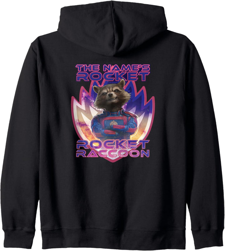 Marvel Guardians of the Galaxy 3 The Name’s Rocket Raccoon Kapuzenjacke