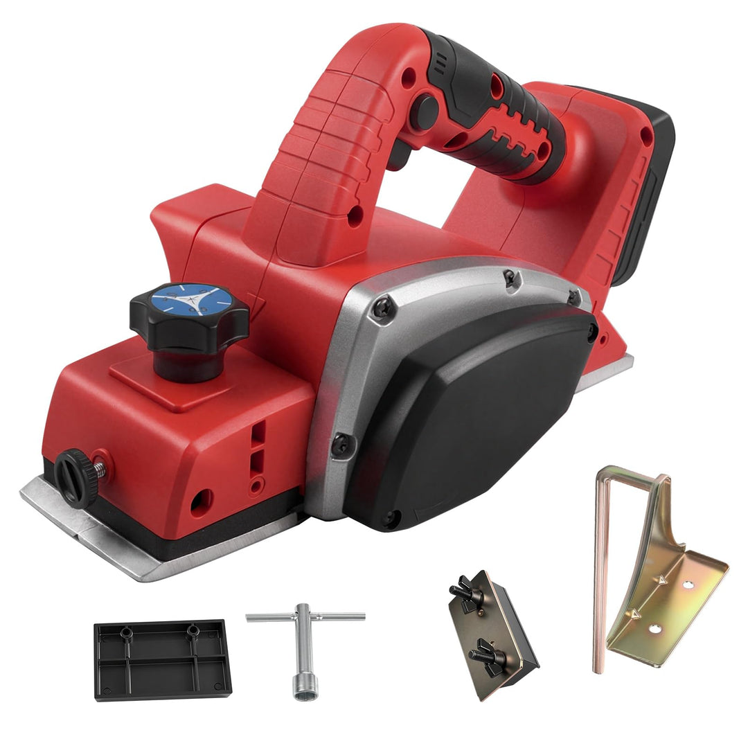 Drahtloser Handheld-Hobel für Milwaukee M18 18 V Batterie, bürstenloser Elektroholzhobel 15.000 U/mi