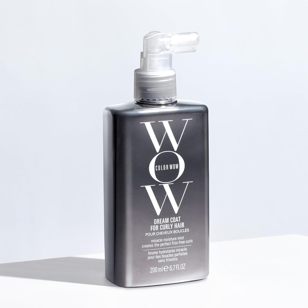 Color Wow Dream Coat Curly Hair Stylingspray, Anti Frizz Spray Lockiges Haar, Ultraleichtes Glanzspr