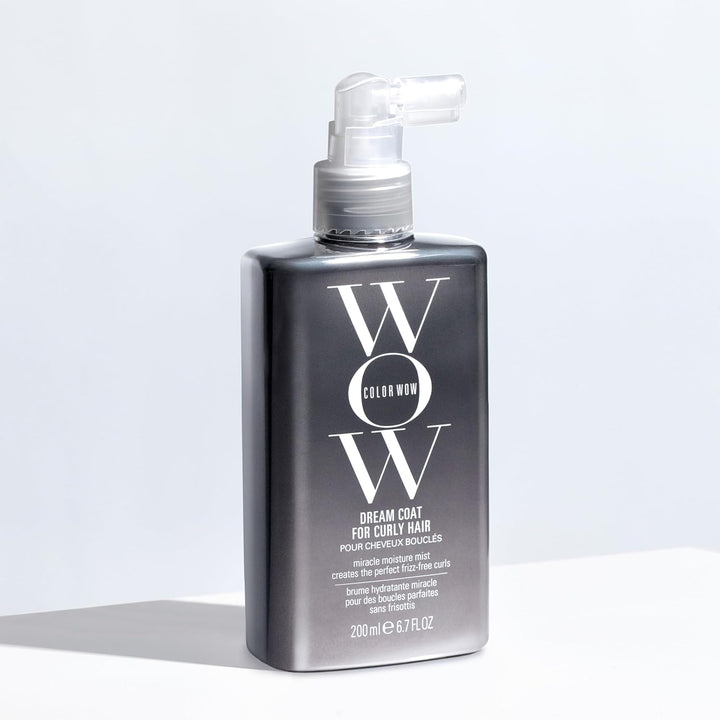 Color Wow Dream Coat Curly Hair Stylingspray, Anti Frizz Spray Lockiges Haar, Ultraleichtes Glanzspr