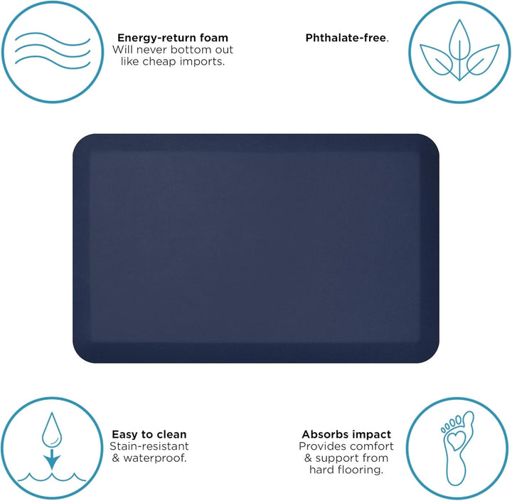 GelPro 817699018588 NewLife by Fussmatte, gegen Ermüdung Ergo-Foam Bodenmatte für die Küche, Schaums