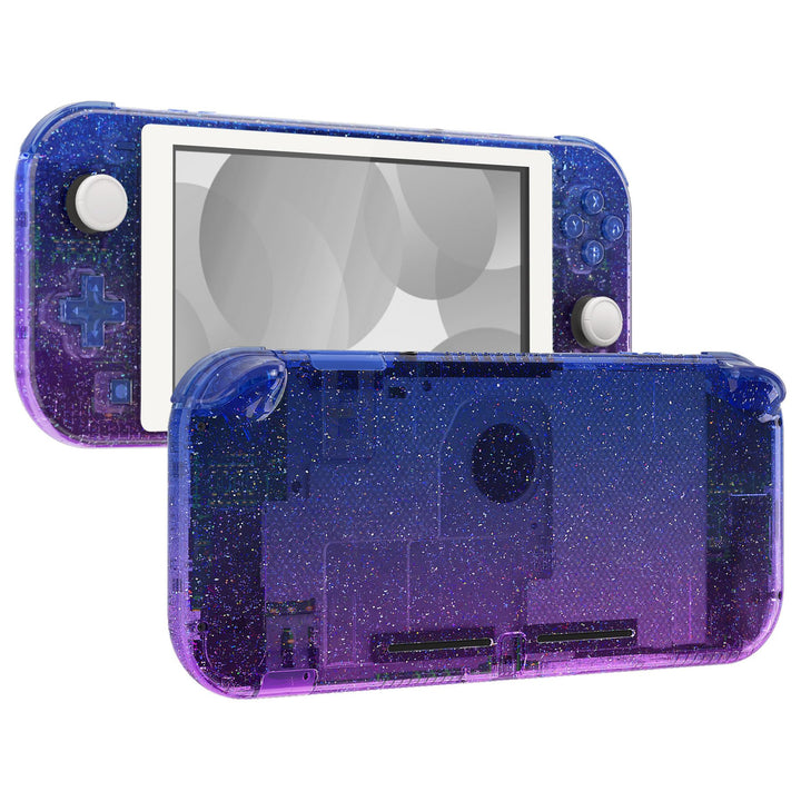 eXtremeRate Full Case für Switch Lite Console, DIY-Ersatz Gehäuse Hülle &amp; Tasten &amp; Schutzfolie Ersat