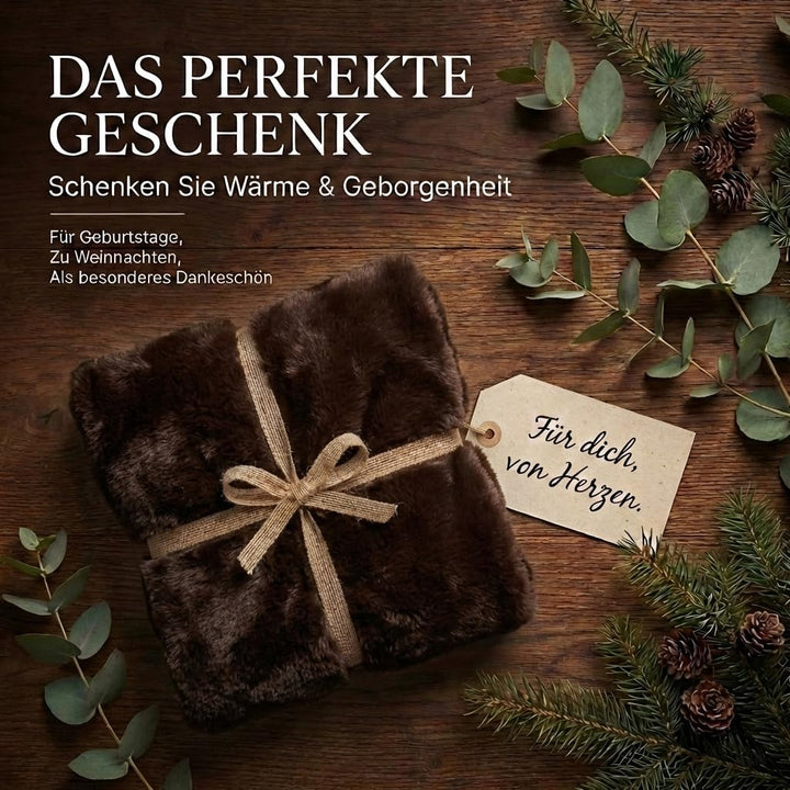 Premium Lammfell Schaffell von LANABEST. Echtes Fell mit ganz zarter Wolle. Kuschelfell, geruchsarm,