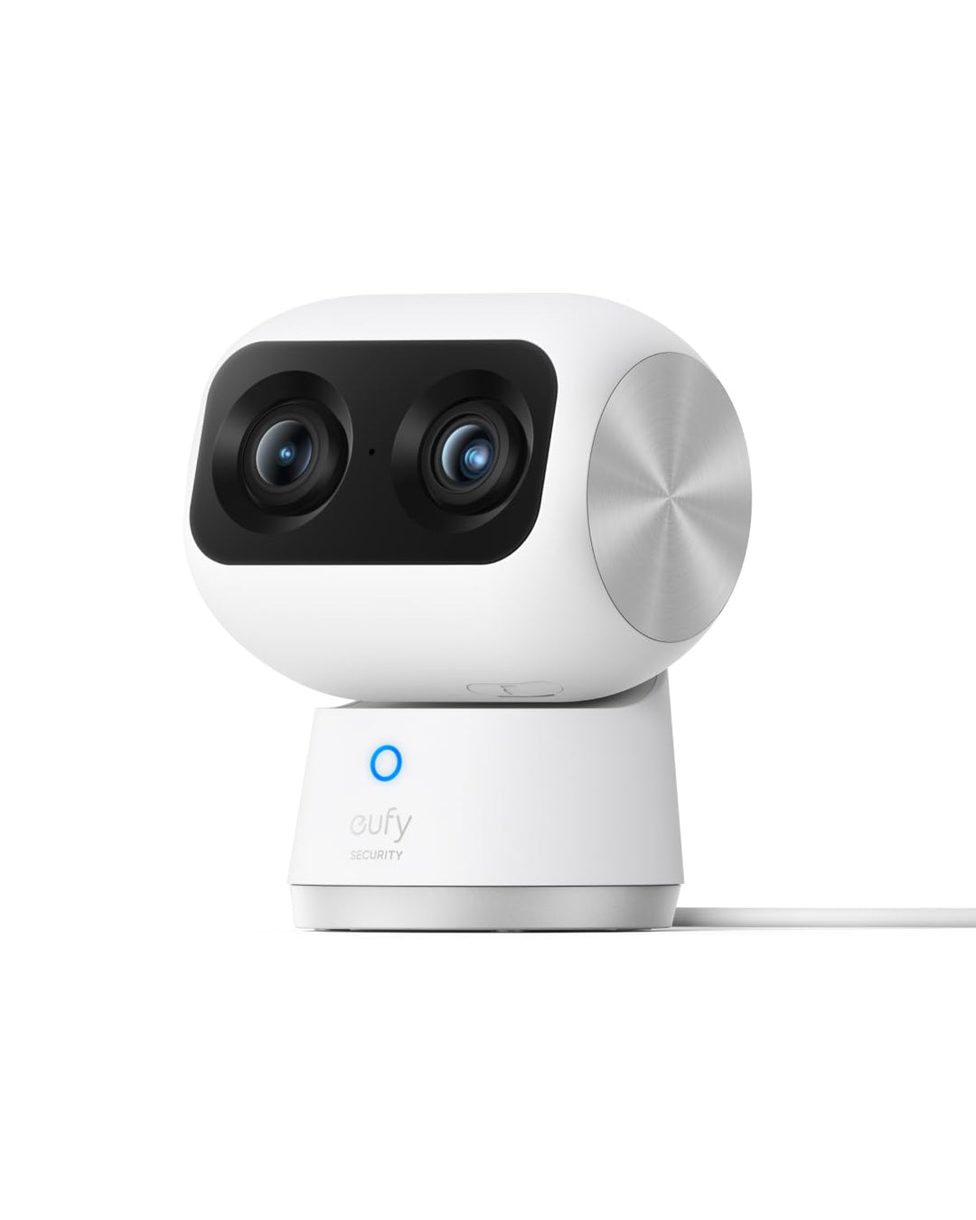eufy Security Indoor Cam S350, Dual Kameras, 4K UHD Auflösung, Überwachungskamera mit 8× Zoom und 36