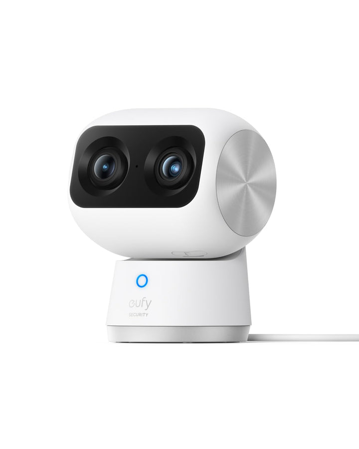 eufy Security Indoor Cam S350, Dual Kameras, 4K UHD Auflösung, Überwachungskamera mit 8× Zoom und 36