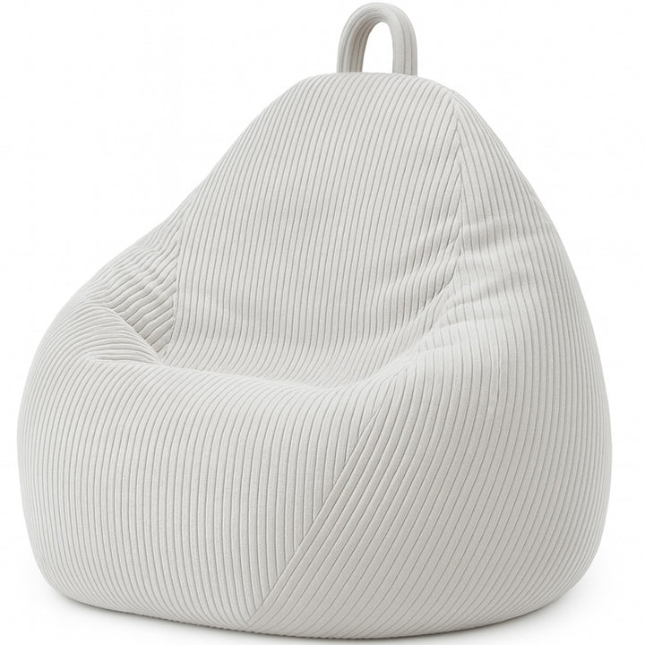 bananair - Sitzsack Cord, Weich & Bequem, Maschinenwaschbarer Bezug, Gaming Sitzsack mit Schaumstoff