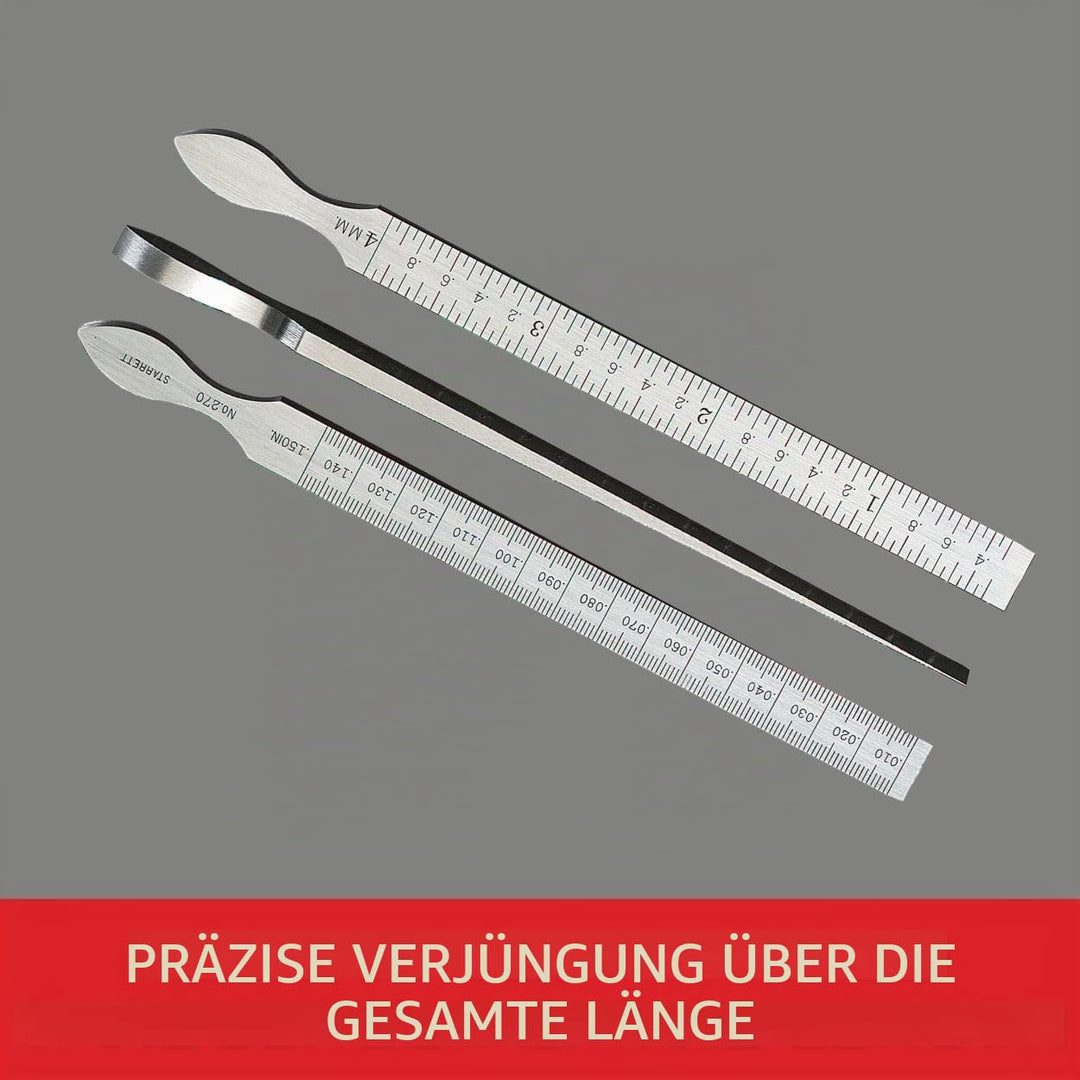 Starrett 270 Messkeil, 0.3-4 mm Messbereich, 0,05 mm
