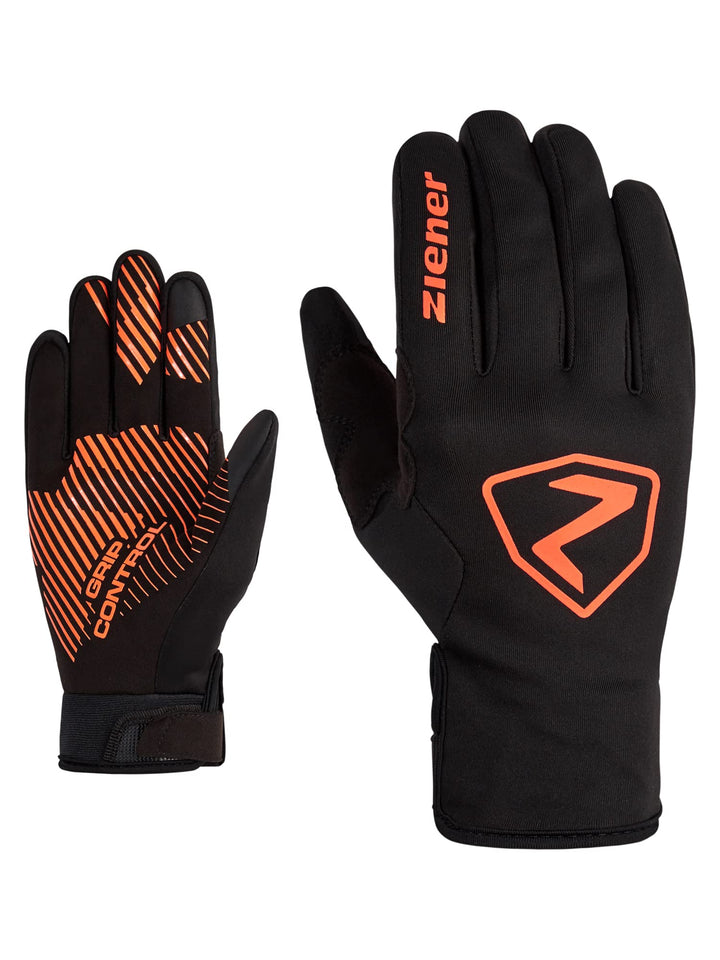 Ziener Unisex SMU 22-GTX INF 274 Touch Fahrradhandschuhe Langfinger | Gore-Tex Infinium, gepolstert,