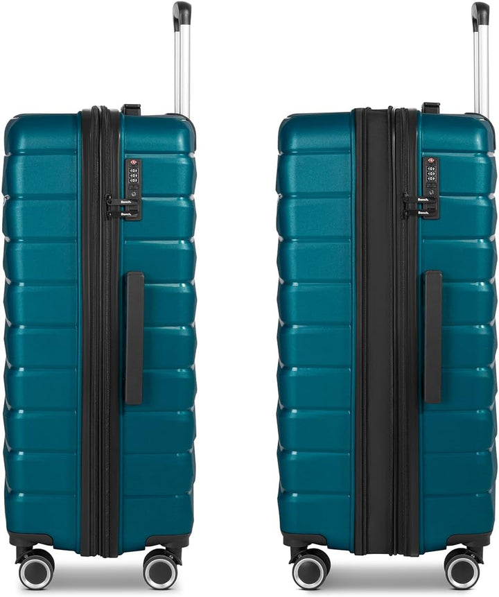Bench grosser Hartgepäck Check-in Koffer | XL Trolley 49 x 31 x 76 cm aus hochwertigem, robustem Pol