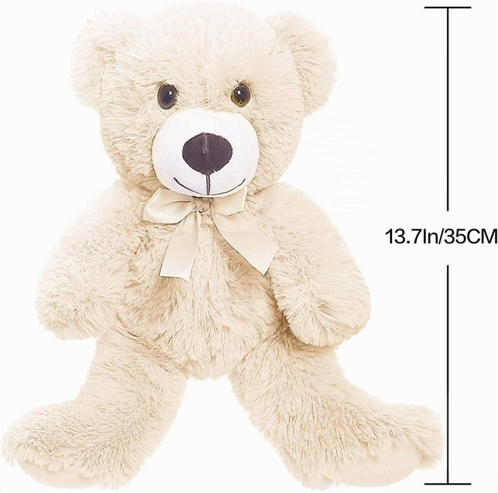 SNOWOLF Bear Plush Cute Stuffed Animal Toys Pillow Bear Doll Gift for Kids Boys Girls Birthday Chris