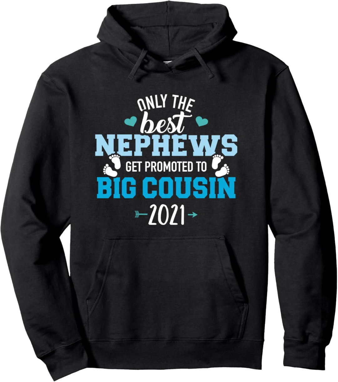 Besten Neffen werden zum grossen Cousin befördert 2021 Pullover Hoodie
