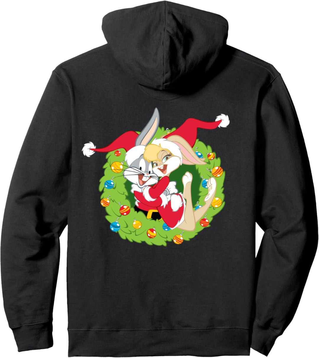 Looney Tunes Kinder Bugs Lola Bunny Xmas Santa Pullover Hoodie