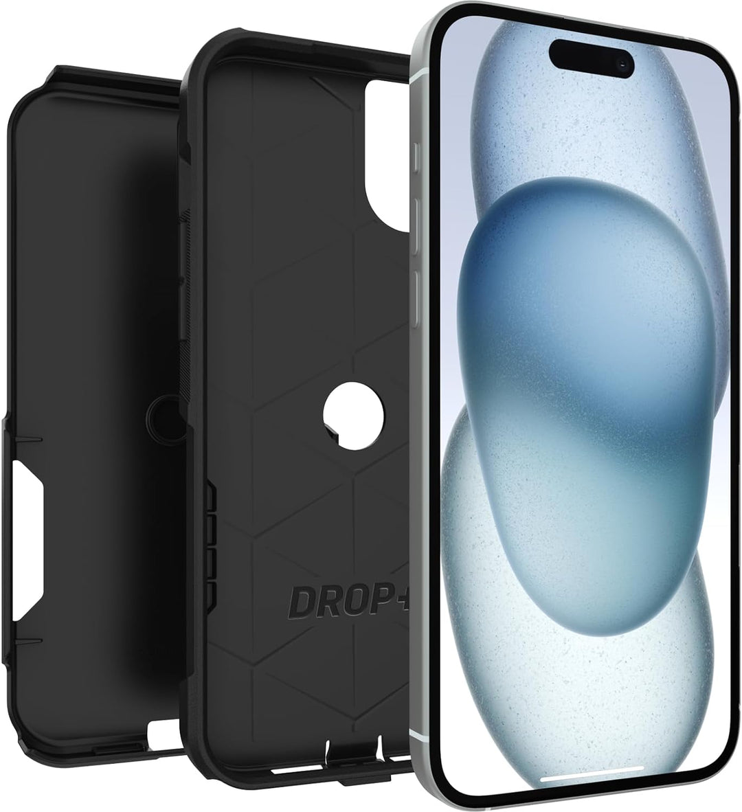 OtterBox Commuter Hülle für iPhone 15 Plus / iPhone 14 Plus, sturzsicher, schützende Hülle, 3x getes