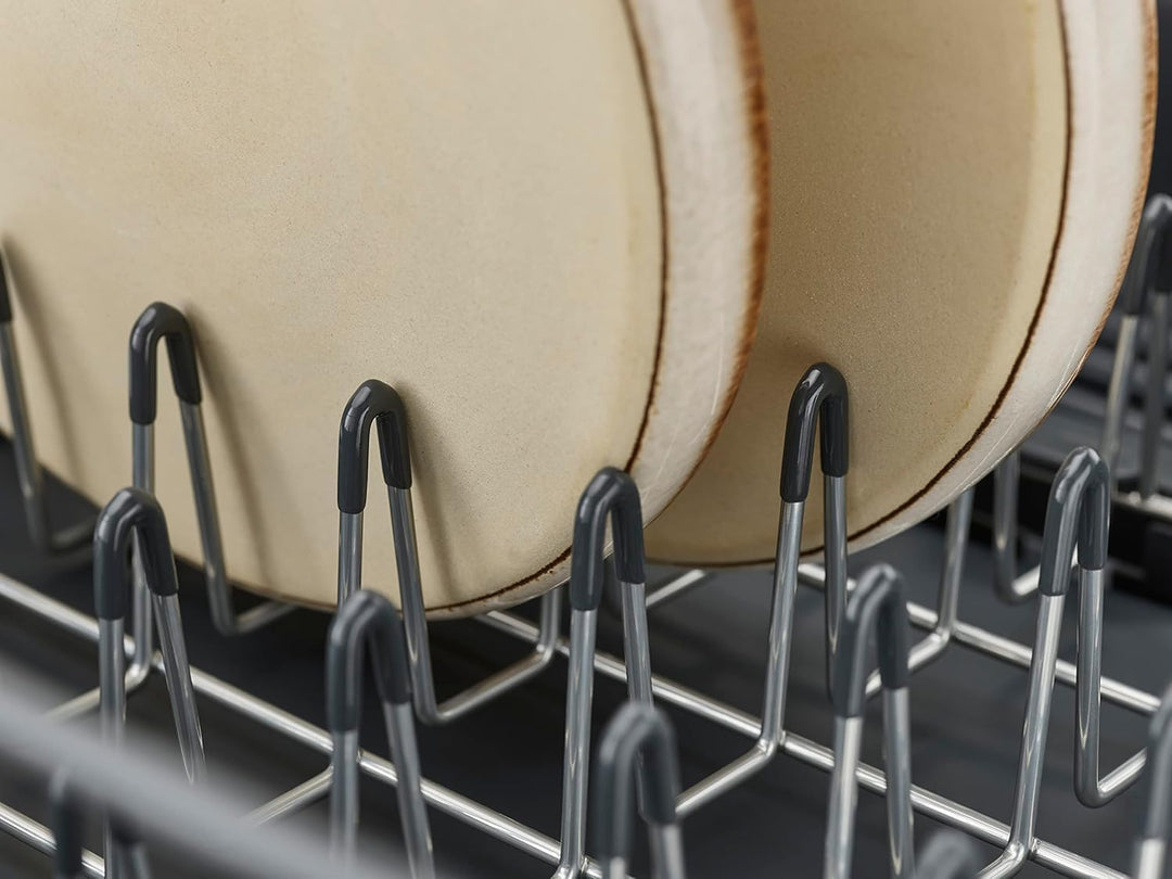 Joseph Joseph Extendable erweiterbarem Abtropfgestell mit abnehmbarem Besteckhalter, schwenkbarem Ab