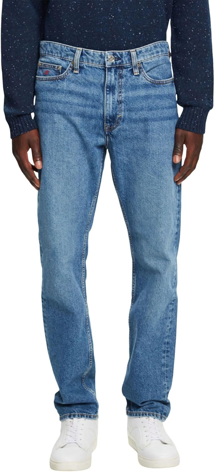ESPRIT Herren Jeans 28W / 32L 902/Blue Medium Wash, 28W / 32L 902/Blue Medium Wash