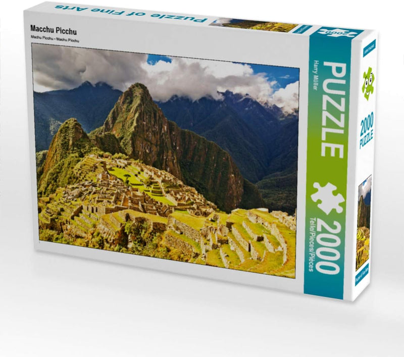 CALVENDO Puzzle Macchu Picchu 2000 Teile Lege-Grösse 90 x 67 cm Foto-Puzzle Bild von Peter Lachenmay