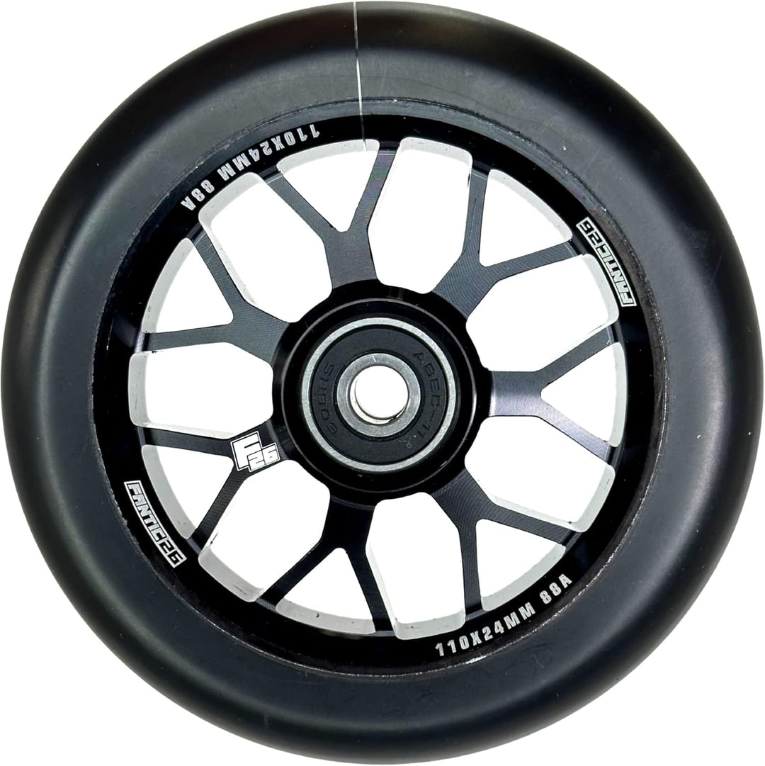Fantic26 Spy7 Stunt Scooter Rolle I Trick I Tret I Kinder I Roller I Wheel I 110mm I ABEC 11 I Schne