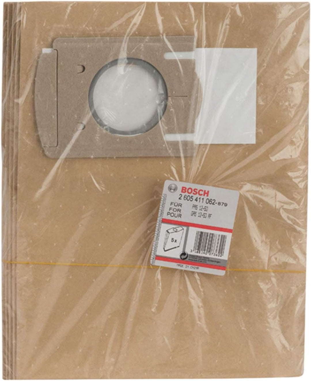 Bosch Professional 2605411062 5 Papierfilterbeutel F.GAS 12-50 RF