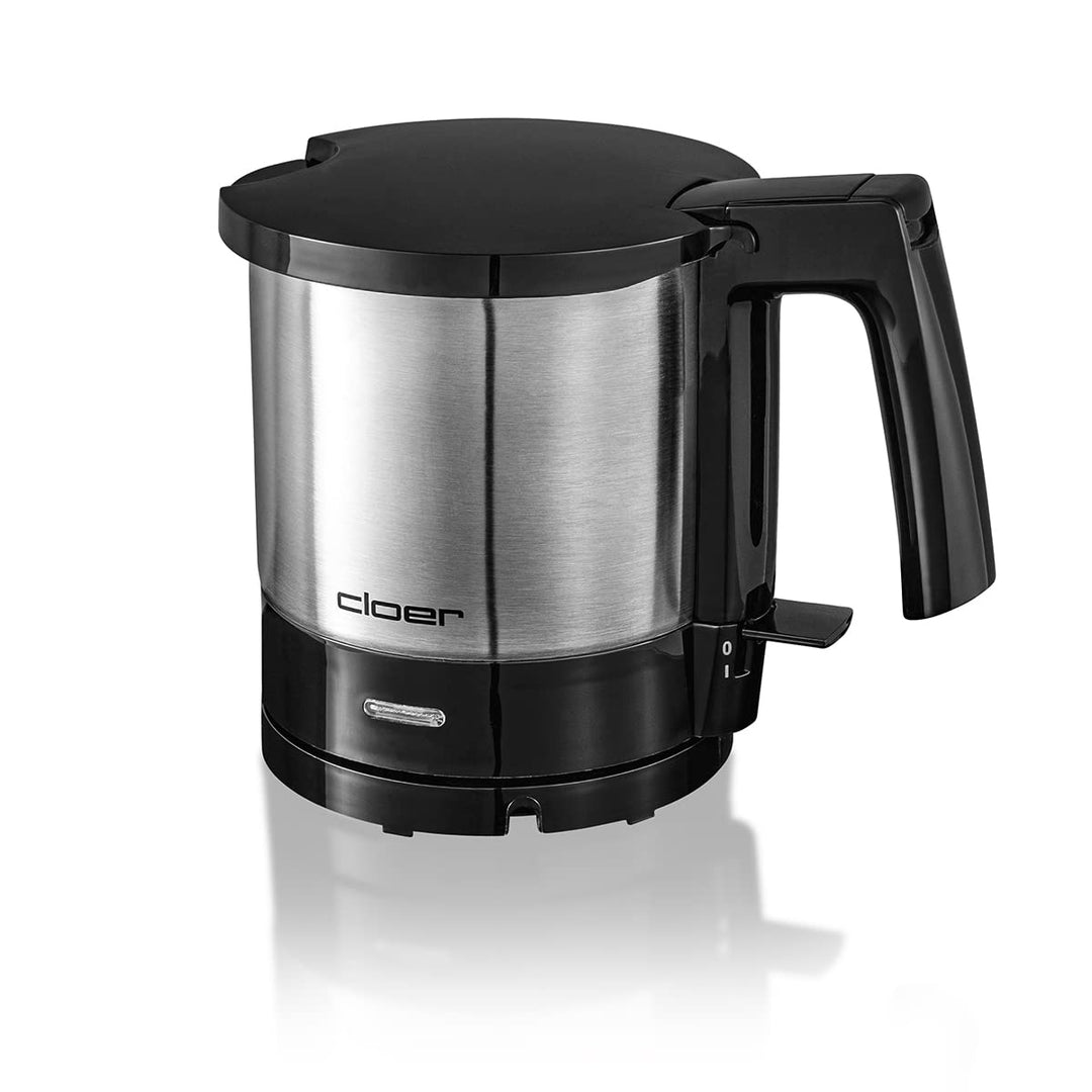 Cloer 4720 Wasserkocher, 2000 W, innen liegende Füllmengenmarkierung, Trockengeh- und Überhitzungssc