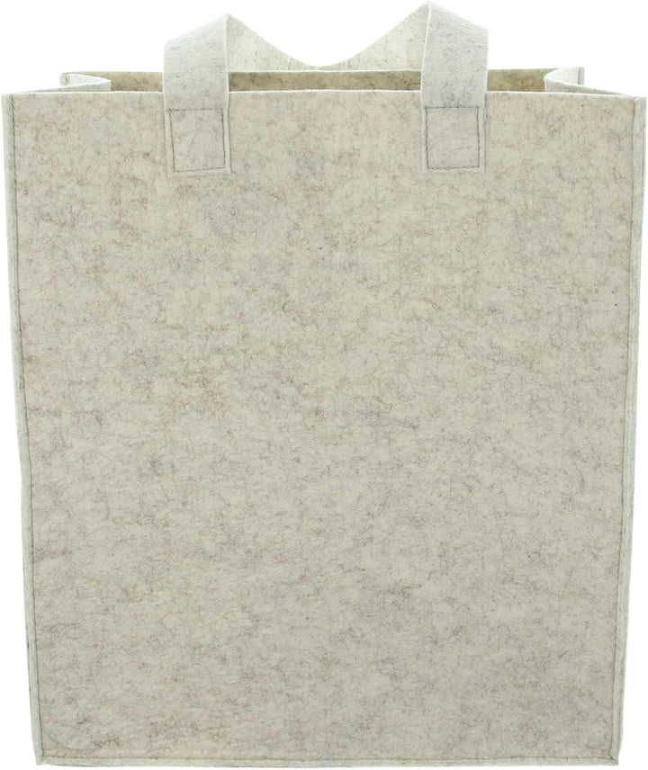 FRANK FLECHTWAREN, Tasche "Oversize", Filz Masse: 40 x 24 x 45 cm, GH 72 cm