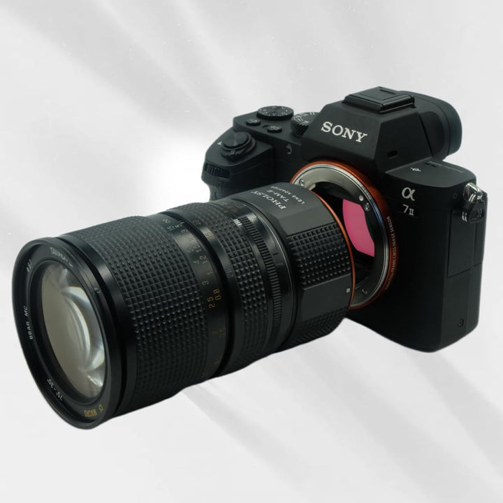 PHOLSY Objektivadapter Kompatibel mit Tamron (ADAPTALL-2) Objektiv auf Sony E Kameragehäuse Alpha a7