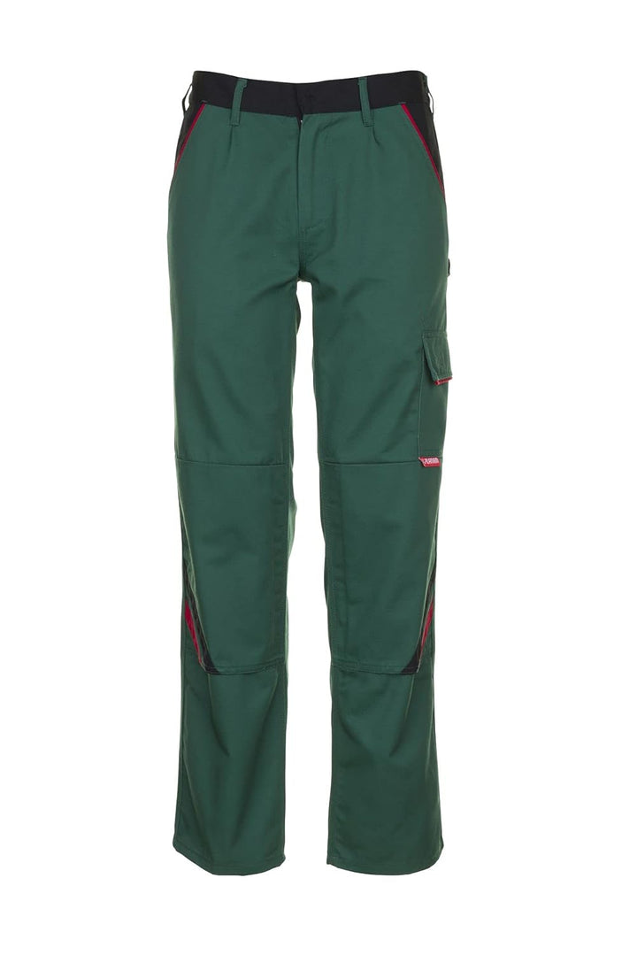 Planam Highline Herren Bundhose grün schwarz rot Modell 2325, Grösse 68 Grün/Schwarz/Rot 68, Grün/Sc