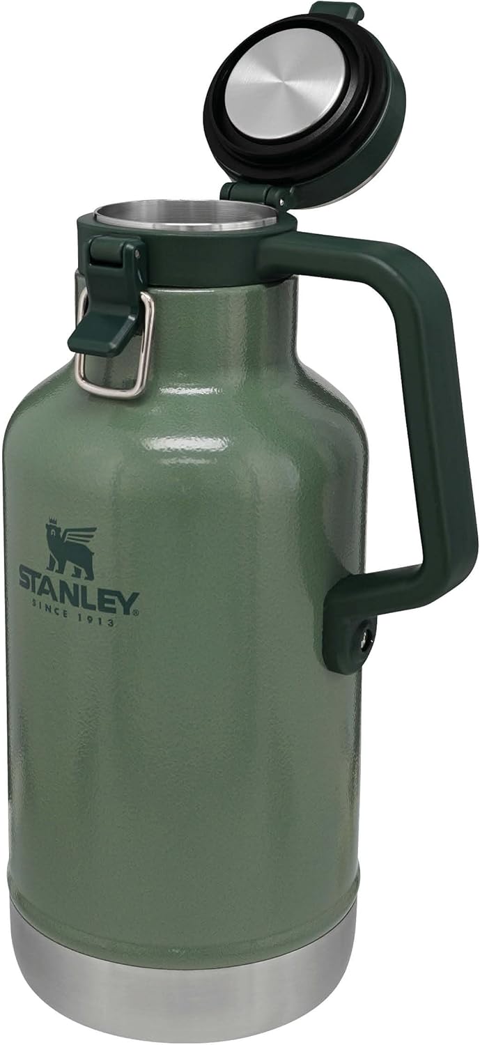 Stanley 1913 Classic Easy-Pour Growler Thermoskanne 1.9 Liter - Hält Bier 24 Stunden Kalt & Frisch -