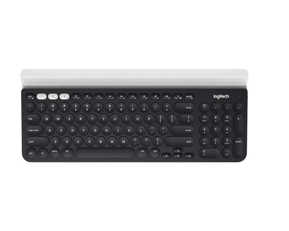 Logitech K780 Kabellose Tastatur, Bluetooth & 2.4 GHz Verbindung, Multi Device & Easy-Switch Feature