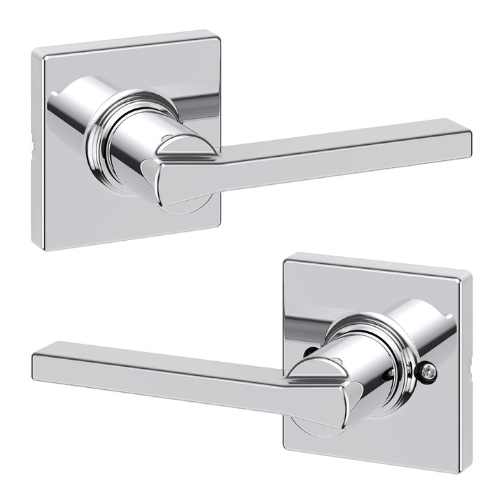 Kwikset 92001-605 Casey Durchgangshebel, poliertes Chrom Poliertes Chrom Durchgang, Poliertes Chrom